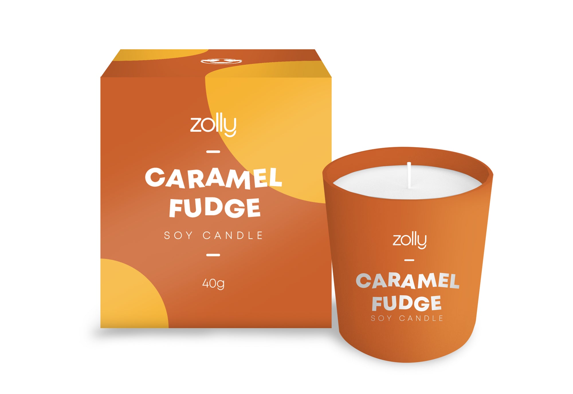 Karamell Fudge Minikerze 40g