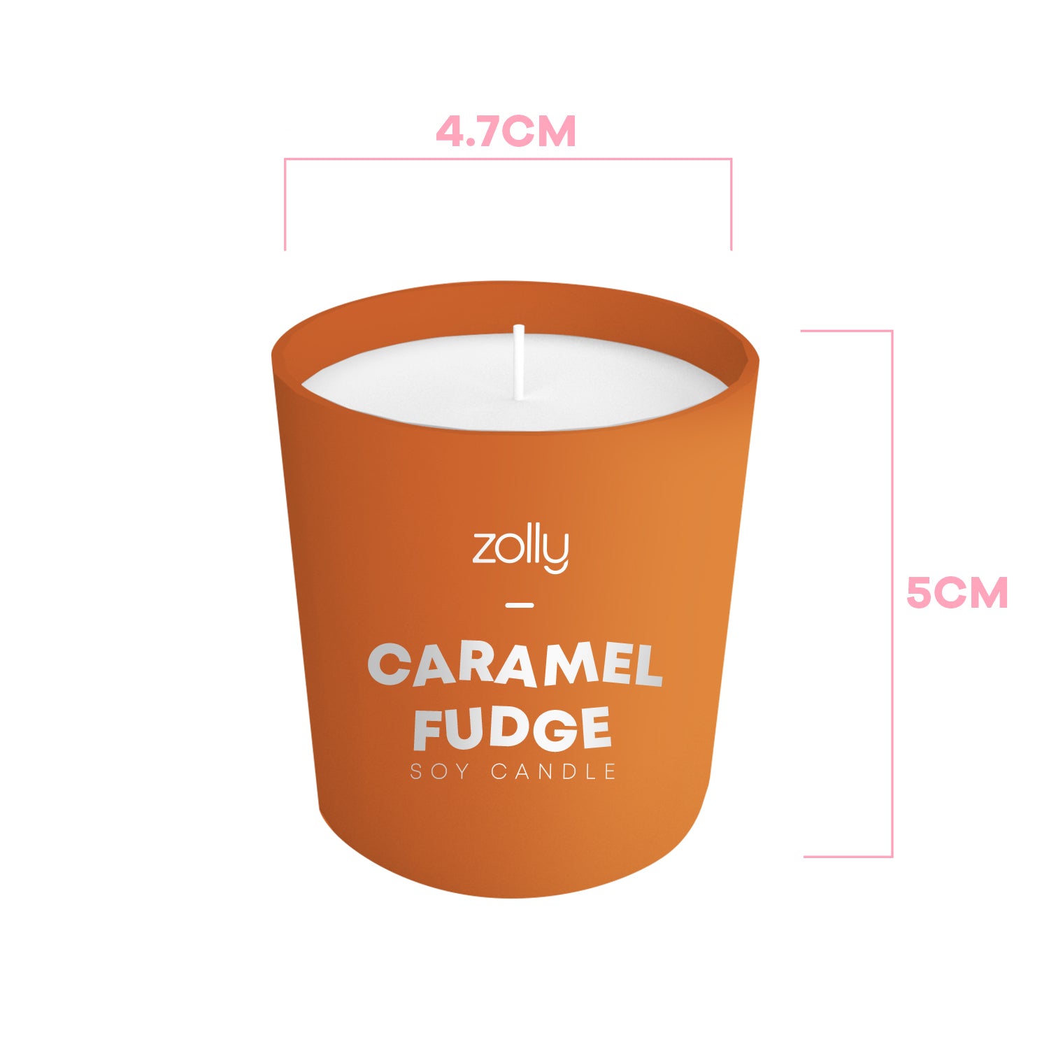 Karamell Fudge Minikerze 40g