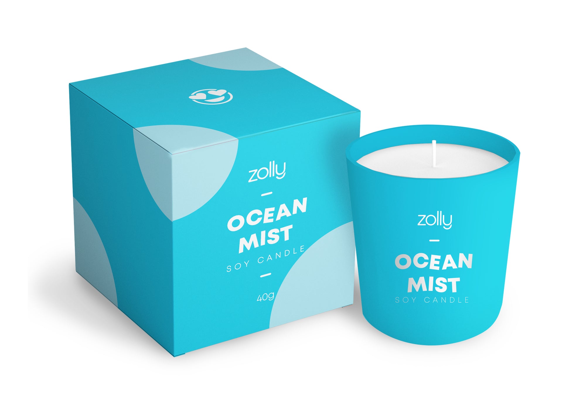 Ocean Mist Mini-Kerze 40g